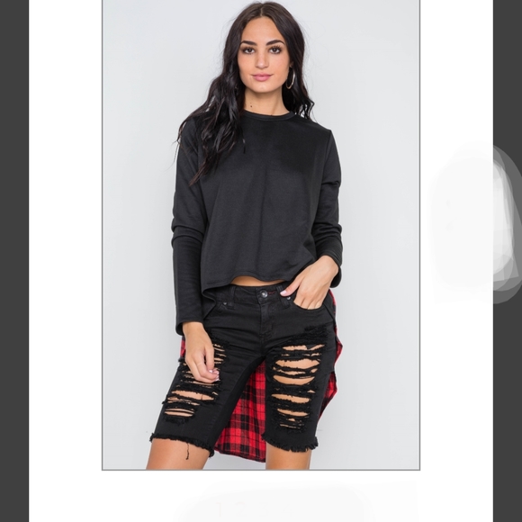 💞High/Low knit Top - Picture 4 of 5